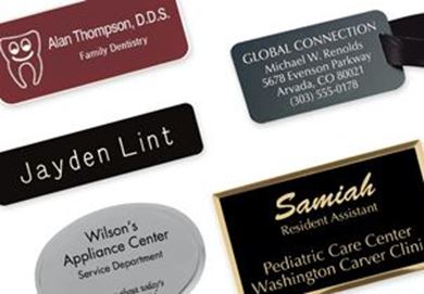 Engraved Name Badges