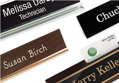 Desk Signs