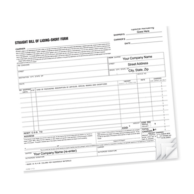 Custom Shipping Forms