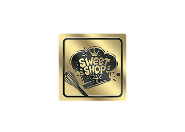 1" x 1" Square Foil & Embossed Combination
