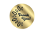 2 1/8" Circle Foil & Embossed Combination