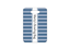 2 3/4" x 4" Rectangular Plastic Luggage/Bag Tag