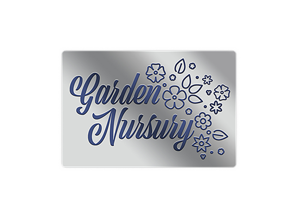 2" x 3" Rectangle Foil & Embossed Combination