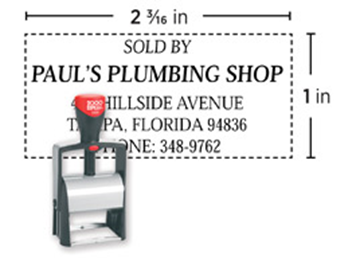 2000 Plus® Self-Inking 2400  Heavy Duty Stamp