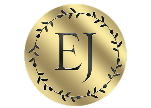 3" Circle Foil & Embossed Combination