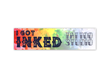 3" x 11 3/8" Rectangle Bumper Sticker Full Color Process