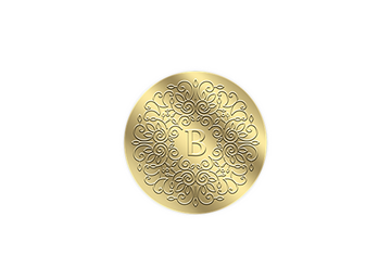 3/4" Circle Blind Embossed