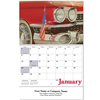 AMERICAN GLORY WALL CALENDAR STAPLED