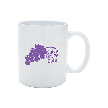 Ceramic White Mug 11 Oz.