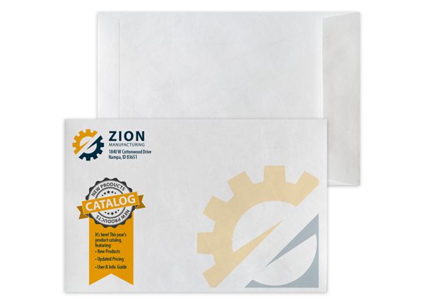 Custom DuPont™ Tyvek® Envelope, 6" x 9" Open End