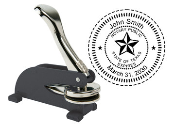 Custom Official KO Desk Notary Seal 2"