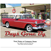 DAYS GONE BY WALL CALENDAR STAPLED