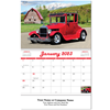 DAYS GONE BY WALL CALENDAR STAPLED