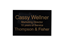 Engraved Black/Gold Metal Plate, 2" x 3"