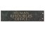 Engraved Extended Wall Sign Only, 2" x 8"