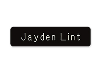 Engraved Plastic Name Badge, 3/4" x 3"