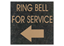 Engraved Plastic Sign, 10" x 10"