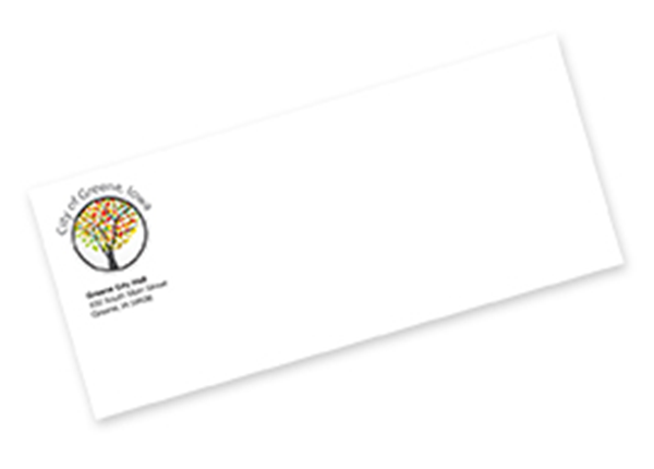 Full Color Raised Print Envelopes