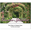 GARDEN SPLENDOR WALL CALENDAR SPIRAL