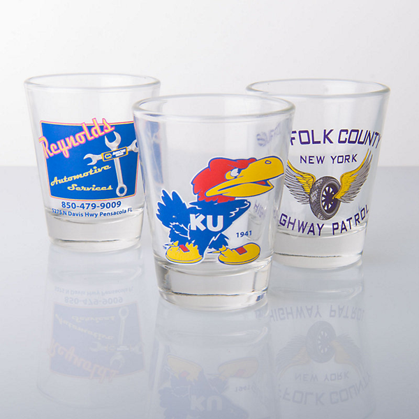 Full Color Shot Glass 1.5 oz