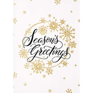 Snowflake of Gold - Printed Envelope